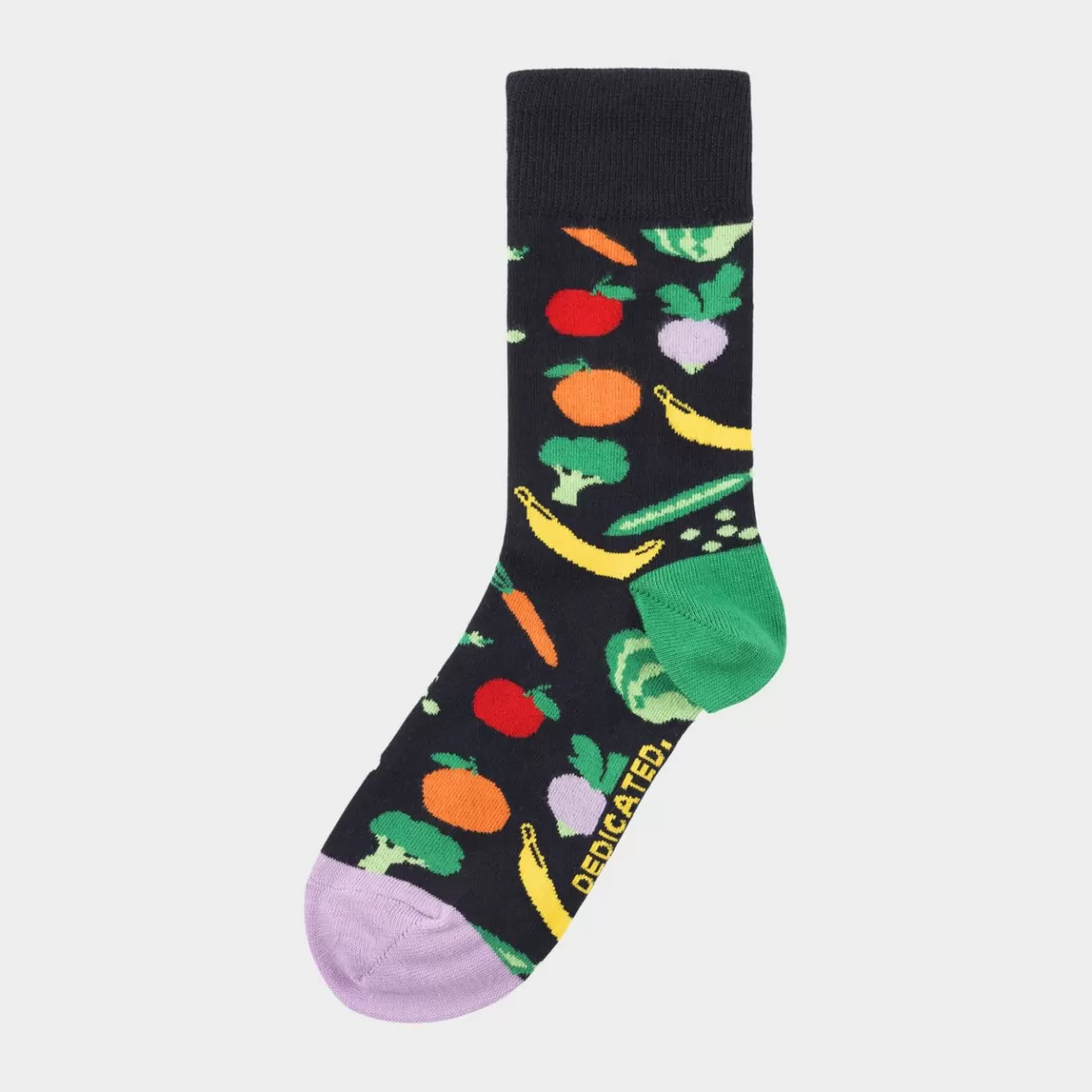 Socks | Socks | DEDICATED Socks Sigtuna Vegetables Black