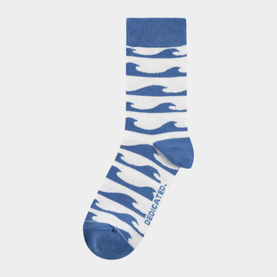 Socks | Socks | DEDICATED Socks Sigtuna Waves White