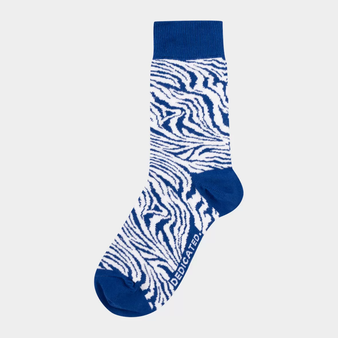 Socks | Socks | DEDICATED Socks Sigtuna Zebra Sodalite Blue