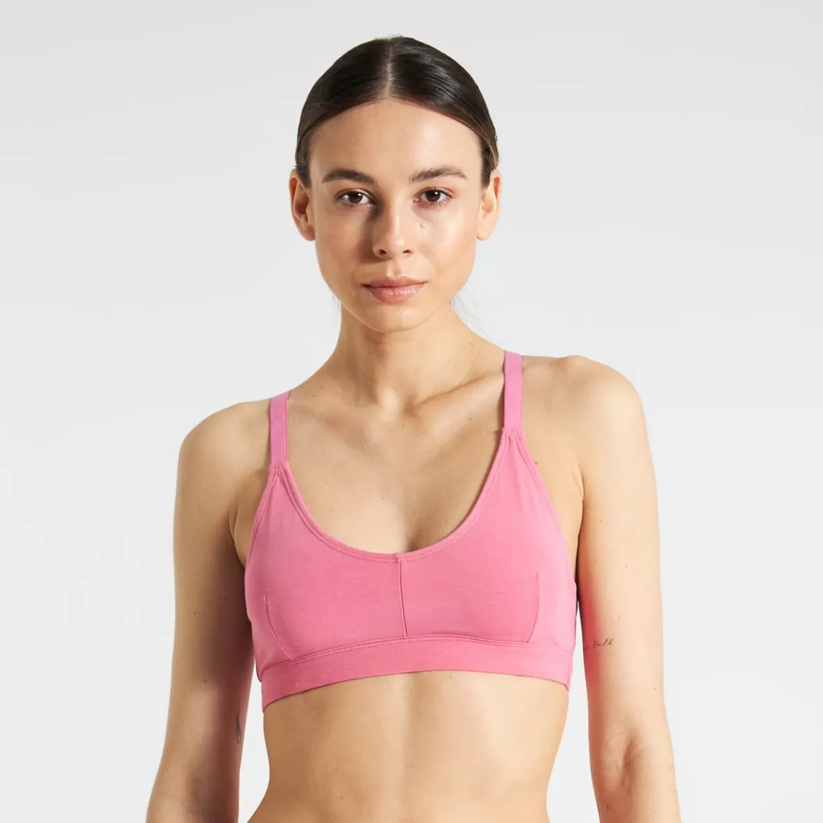 Basics | Underwear | DEDICATED Soft Bra Junsele Chateau Pink