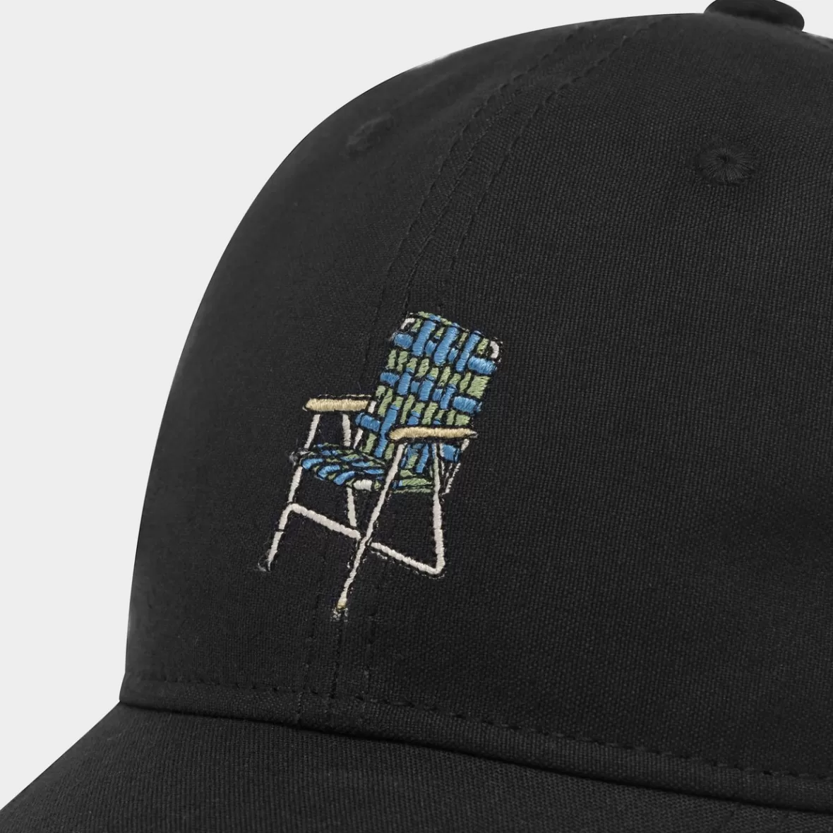 Caps | DEDICATED Soft Cap Lawn Chair Black