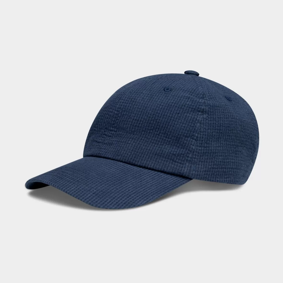 Caps | DEDICATED Soft Cap Seersucker Navy