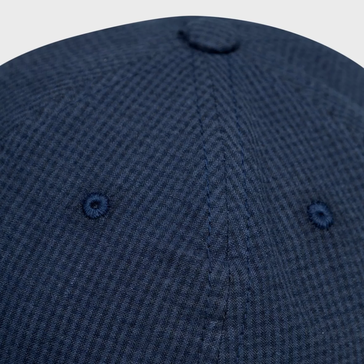 Caps | DEDICATED Soft Cap Seersucker Navy