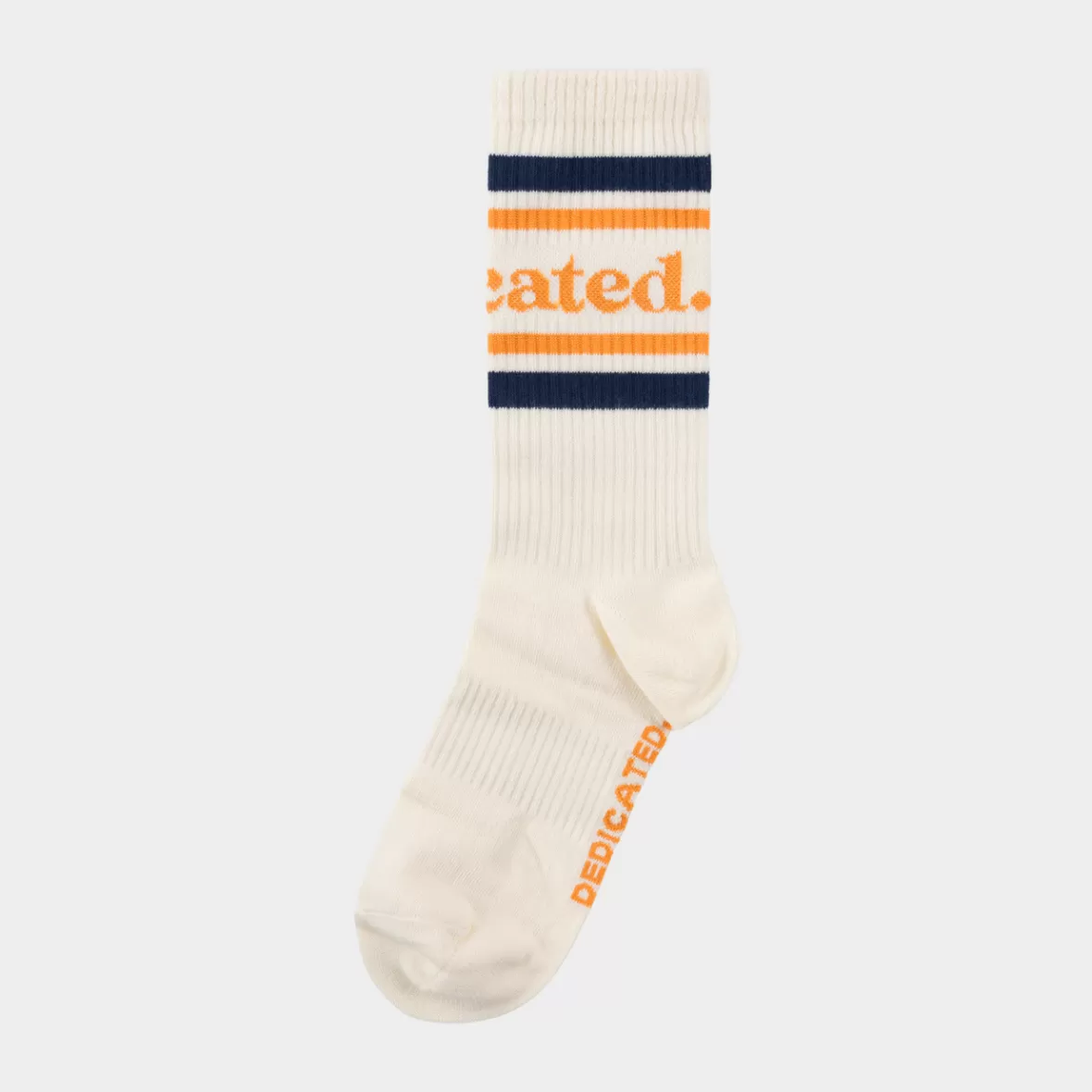 Socks | Socks | DEDICATED Sport Socks Ullevi Logo Off-White