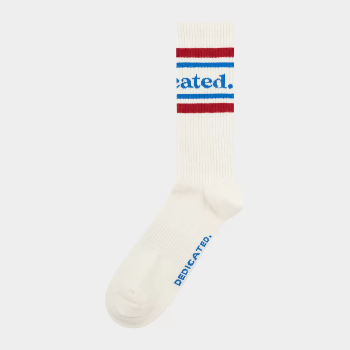 Socks | Socks | DEDICATED Sport Socks Ullevi Logo Surf Blue