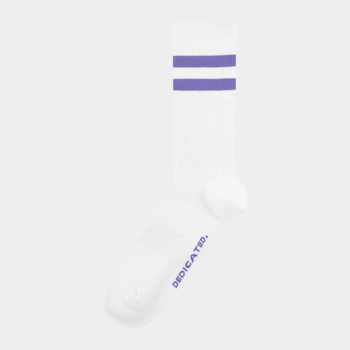 Socks | Socks | DEDICATED Sport Socks Ullevi Stripes Paisley Purple