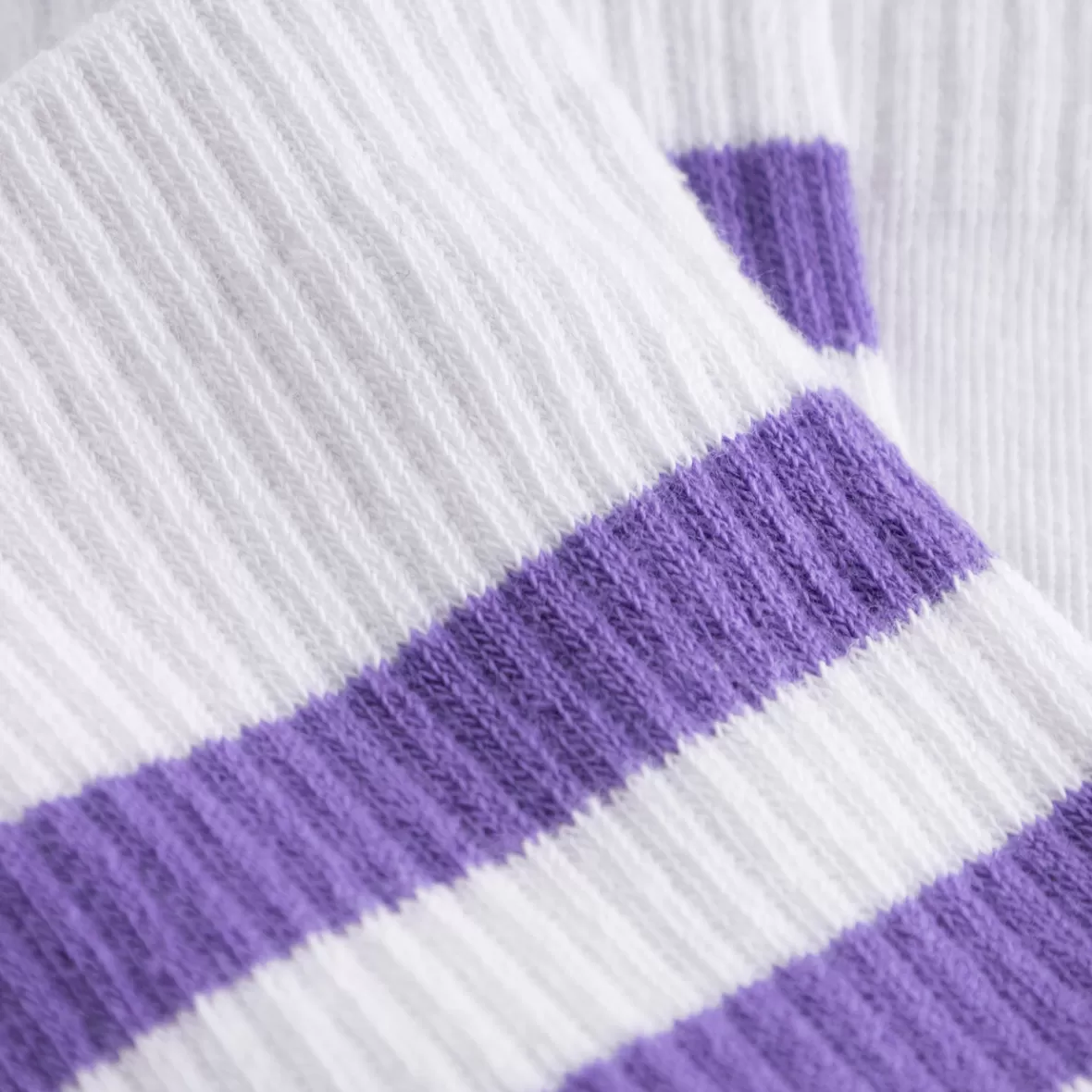 Socks | Socks | DEDICATED Sport Socks Ullevi Stripes Paisley Purple