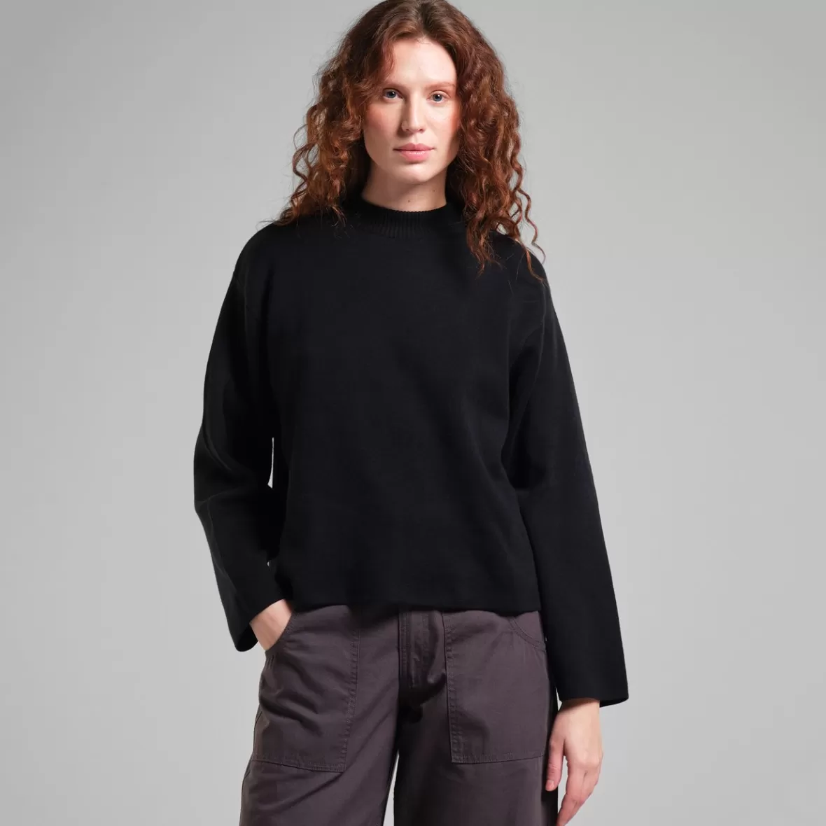 Knitwear | DEDICATED Sweater Limhamn Base Black