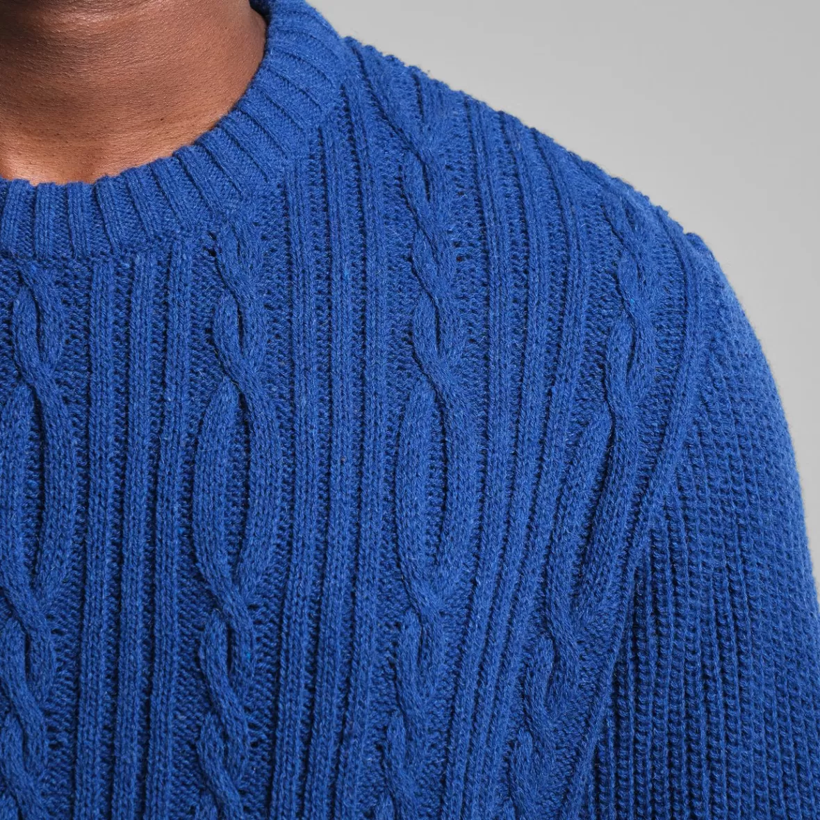 Knitwear | DEDICATED Sweater Ludvika Royal Blue