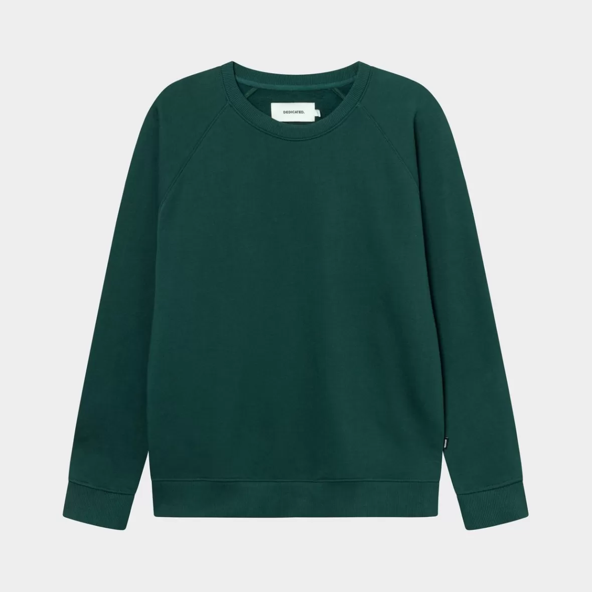 Basics | Sweats | DEDICATED Sweatshirt Malmoe Base Dark Green