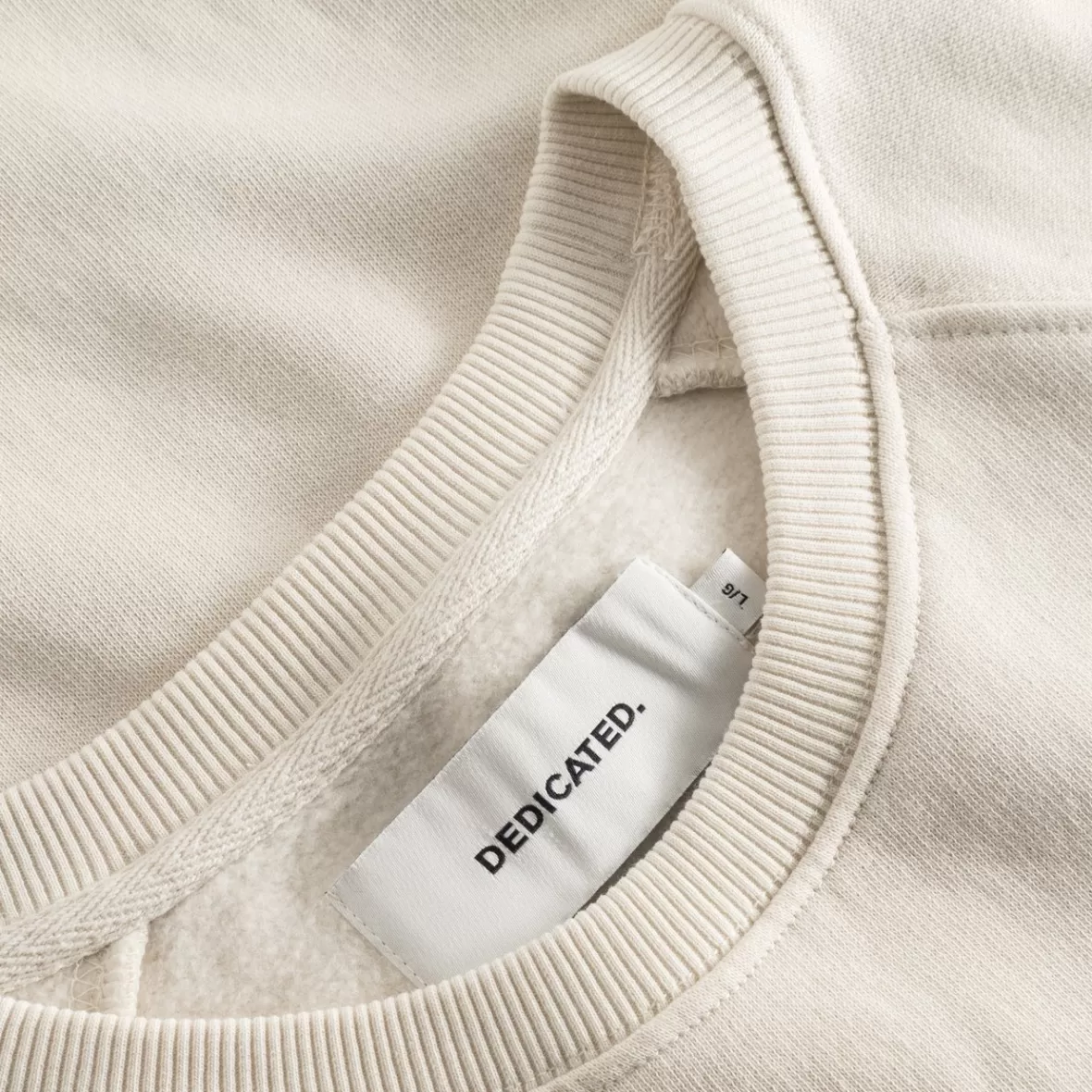 Basics | Sweats | DEDICATED Sweatshirt Malmoe Base Oat White