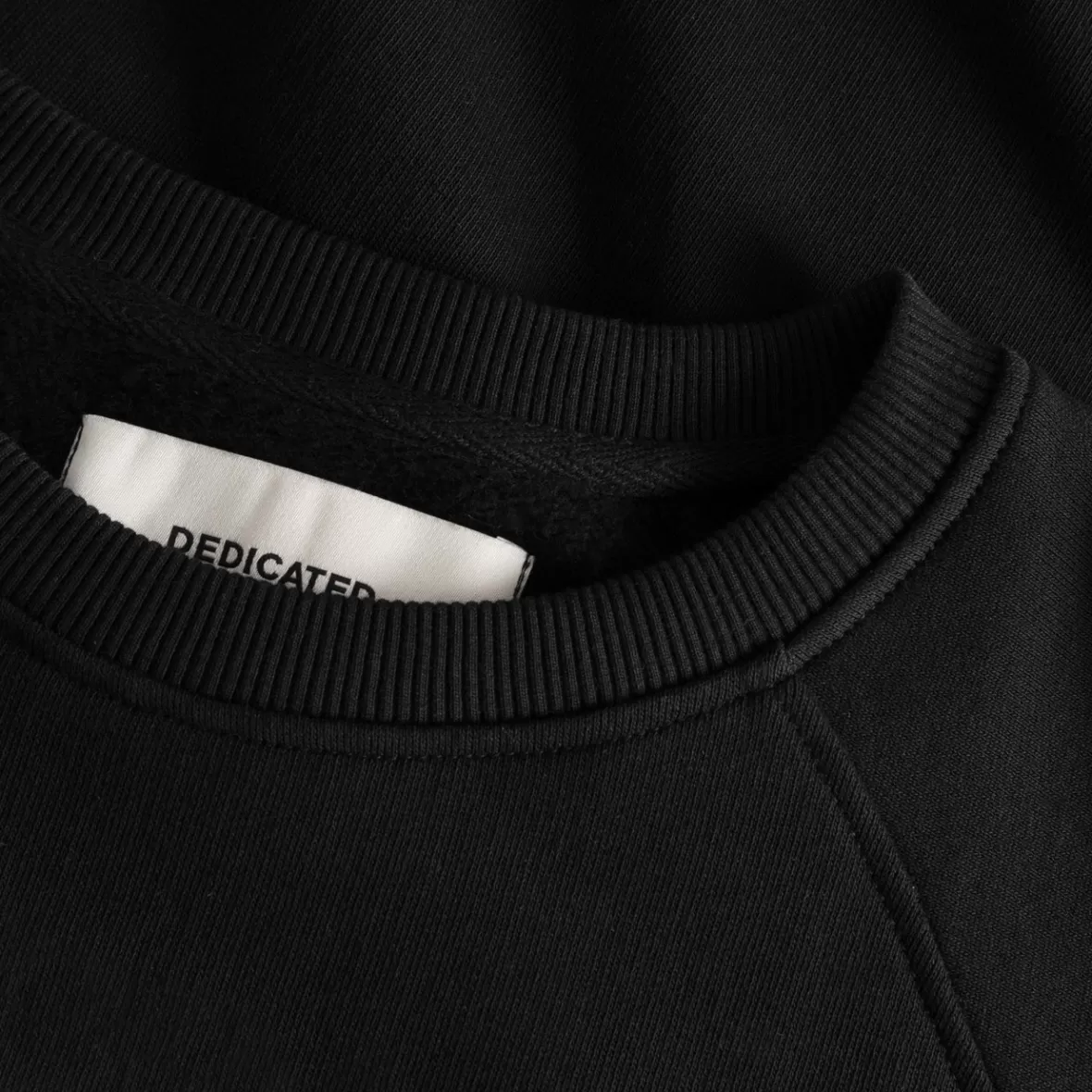 Basics | Sweats | DEDICATED Sweatshirt Ystad Base Black