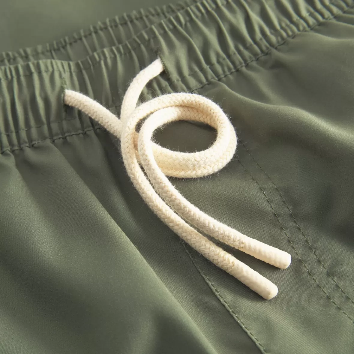 Swimwear | DEDICATED Swim Shorts Sandhamn Leaf Green