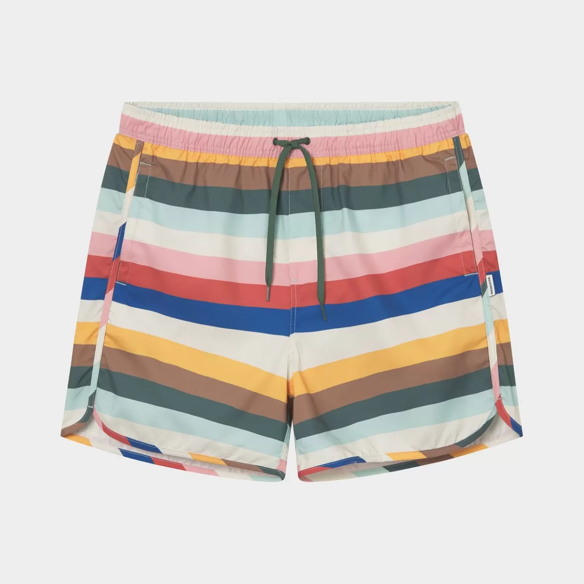 Swimwear | DEDICATED Swim Shorts Sandhamn Stripes Multi Color