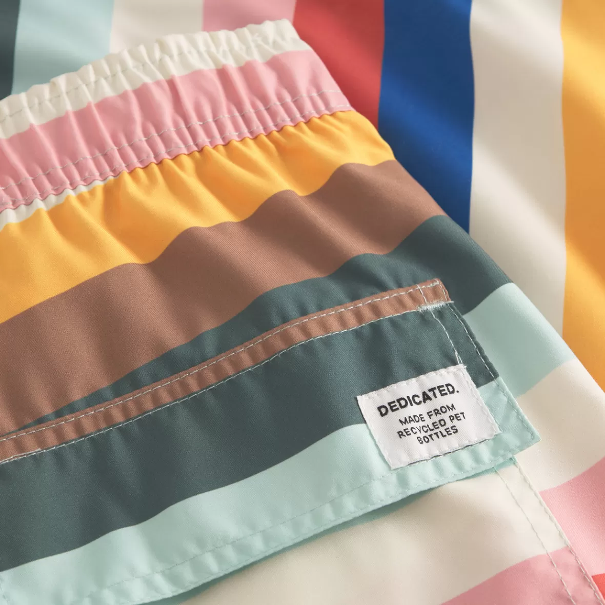 Swimwear | DEDICATED Swim Shorts Sandhamn Stripes Multi Color
