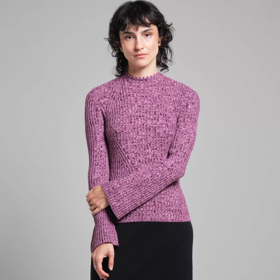 Knitwear | Tops | DEDICATED Top Fide Burgundy