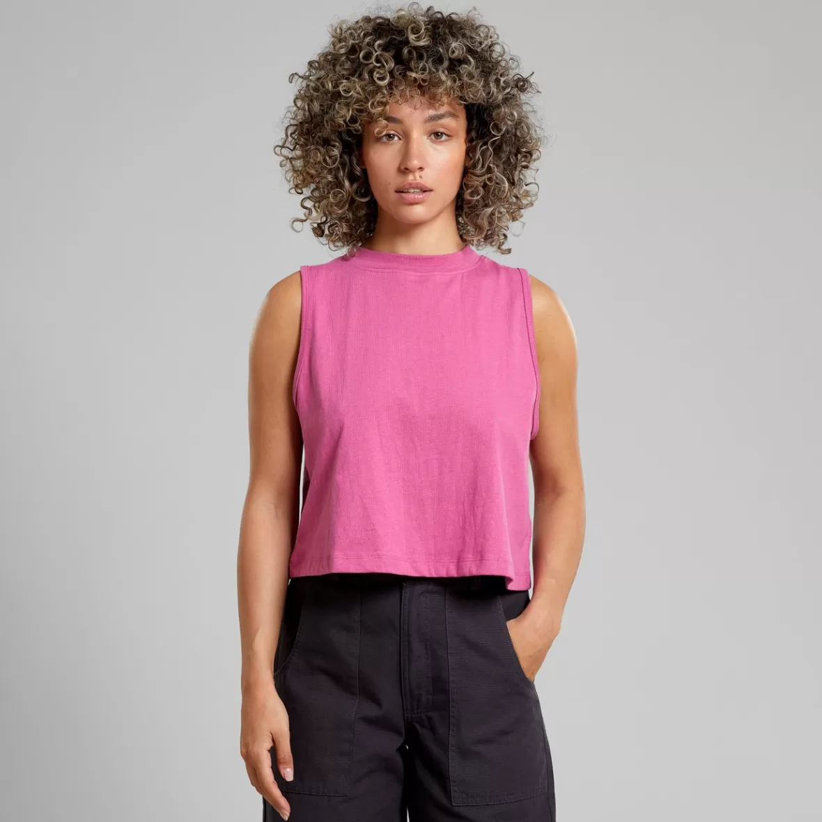 Basics | Tops | DEDICATED Top Namsos Hemp Violet Purple