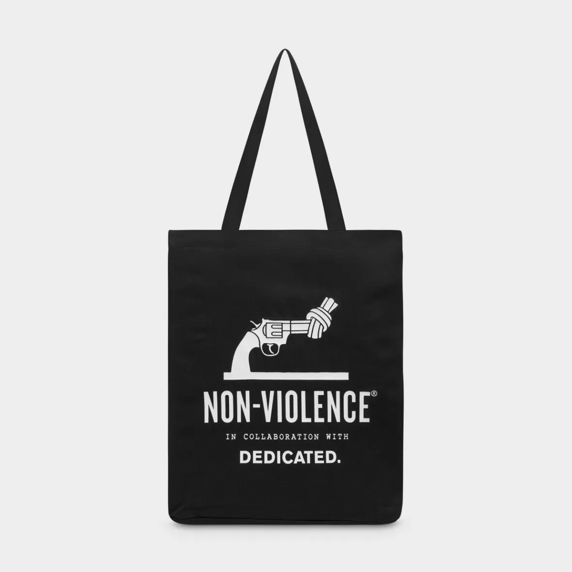 Tote Bags | DEDICATED Tote Bag Torekov The Knotted Gun Black