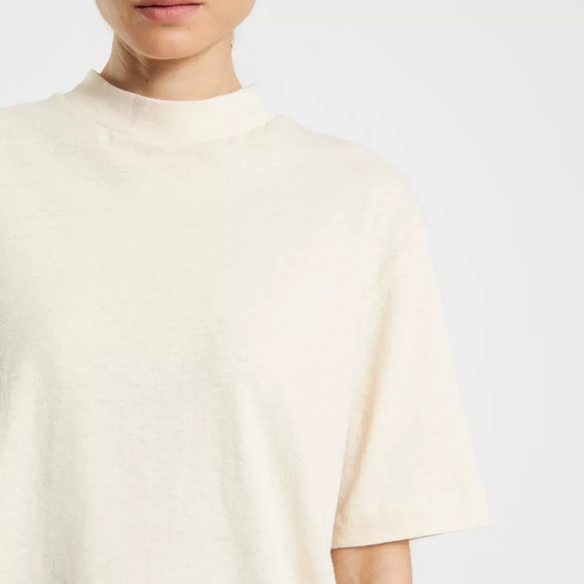 Base T-Shirts | Basics | DEDICATED T-shirt Floda Vanilla White