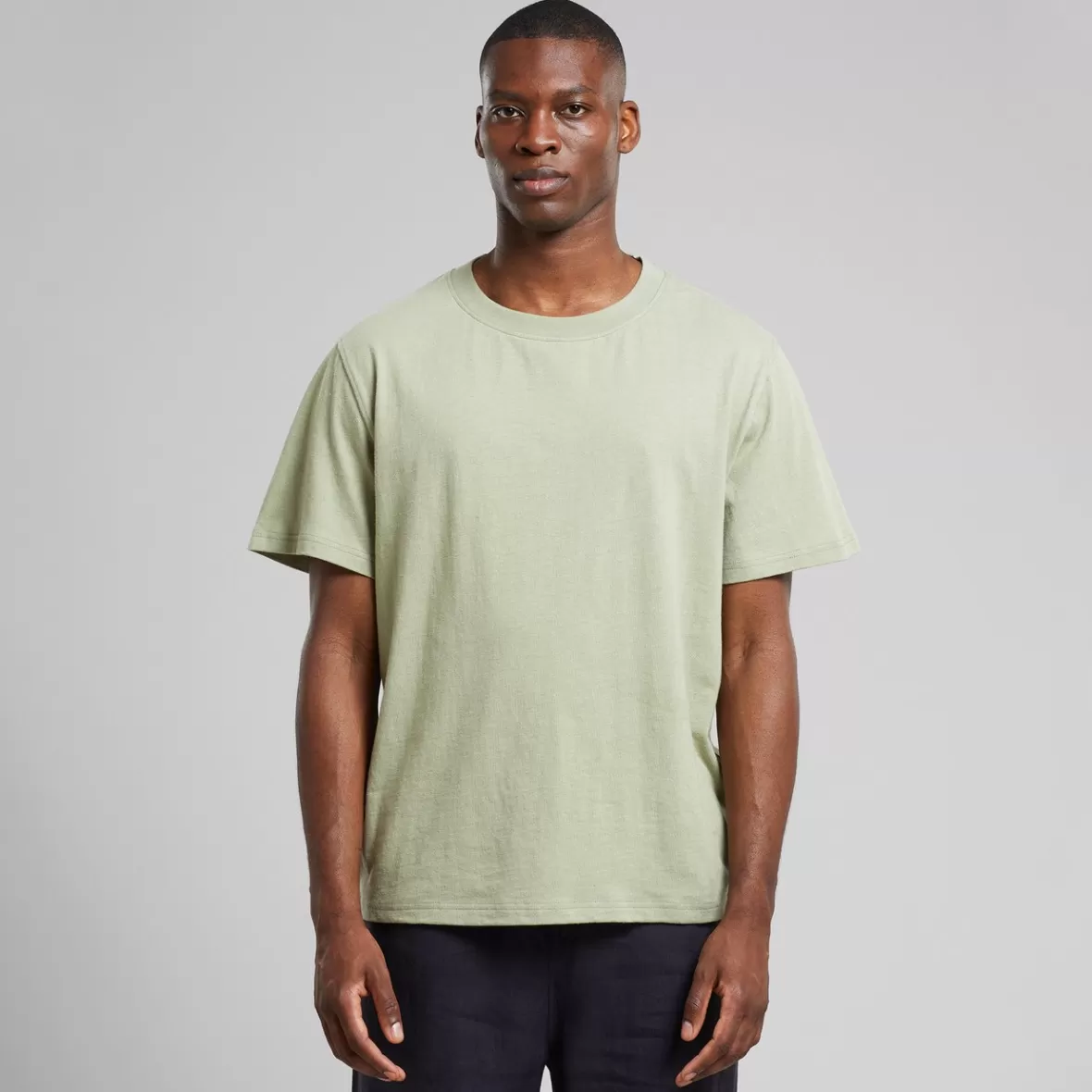 Base T-Shirts | Basics | DEDICATED T-shirt Gustavsberg Hemp Tea Green