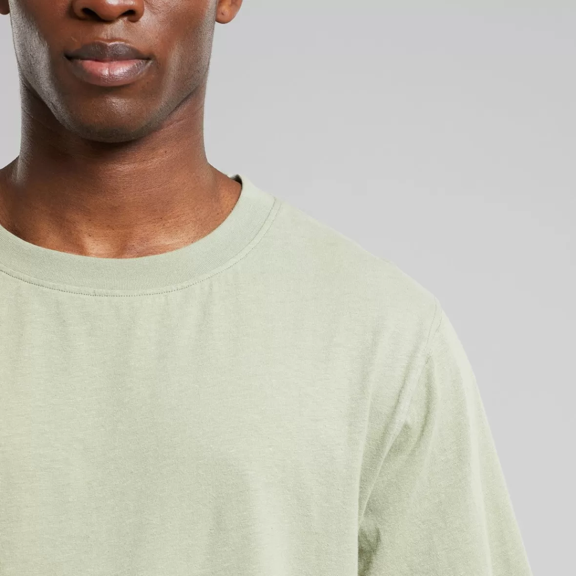 Base T-Shirts | Basics | DEDICATED T-shirt Gustavsberg Hemp Tea Green