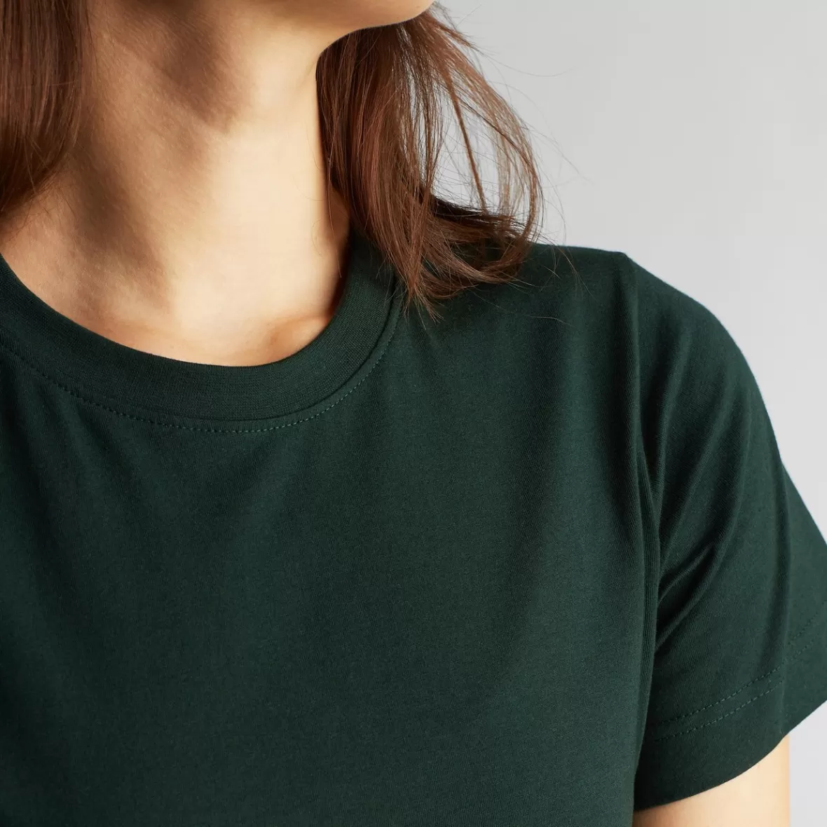 Base T-Shirts | Basics | DEDICATED T-shirt Mysen Base Dark Green