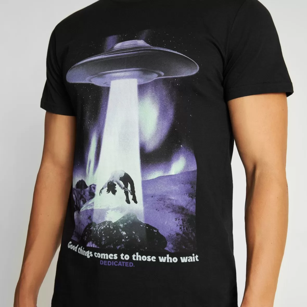 T-Shirts | DEDICATED T-shirt Stockholm Abducted Black