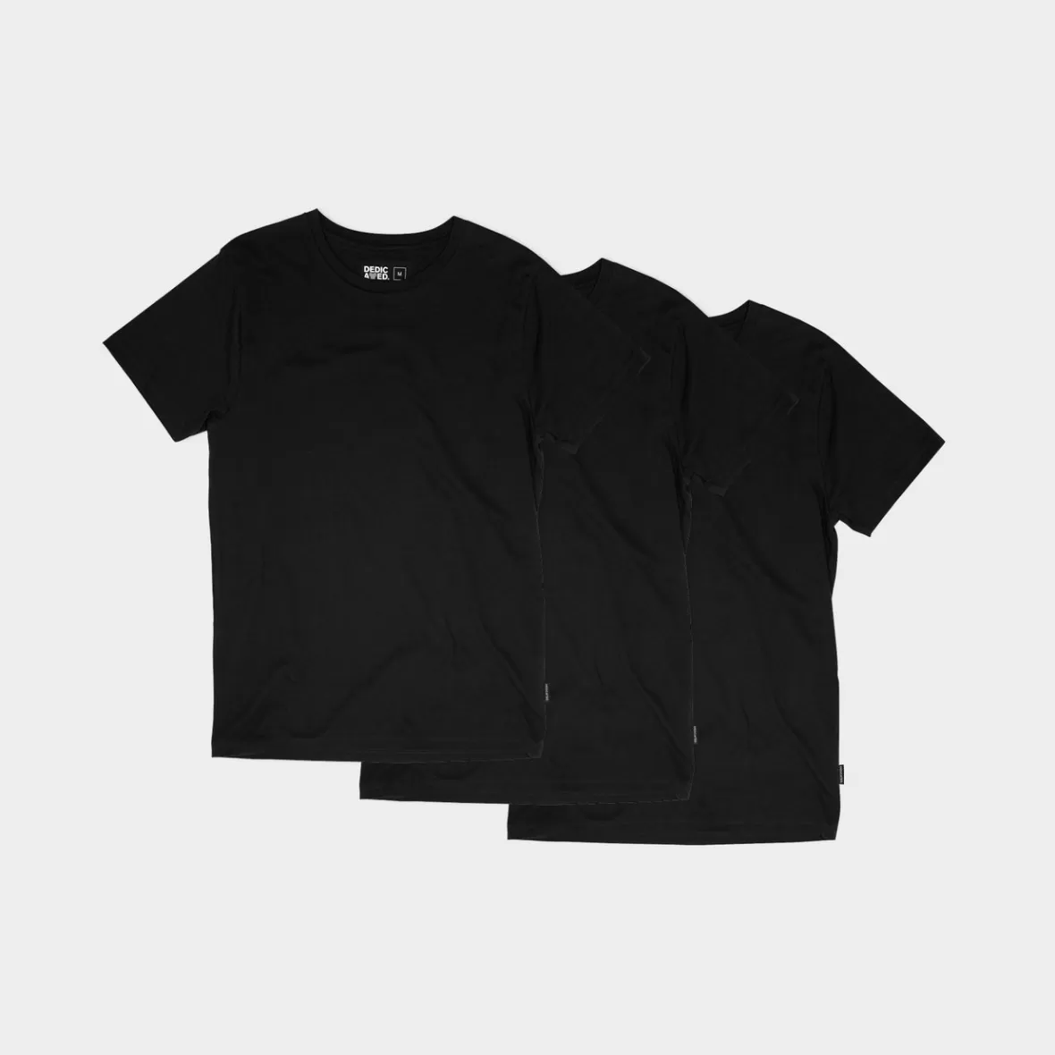 Base T-Shirts | Basics | DEDICATED T-shirt Stockholm Base 3-pack