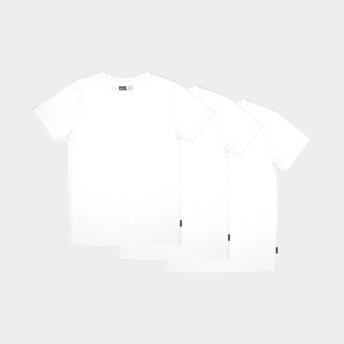 Base T-Shirts | Basics | DEDICATED T-shirt Stockholm Base 3-pack