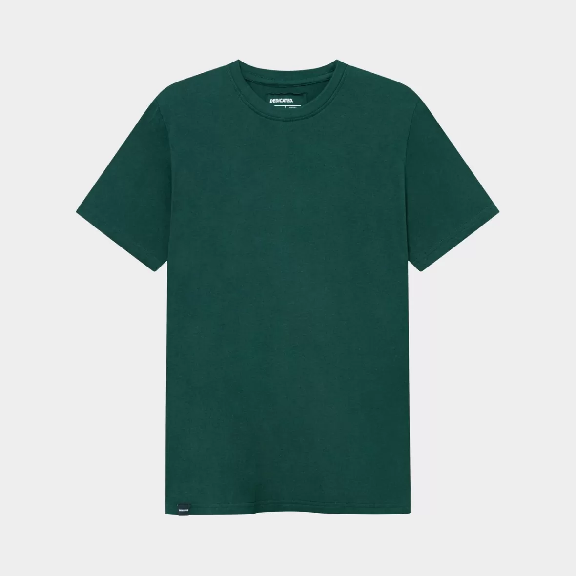 Base T-Shirts | Basics | DEDICATED T-shirt Stockholm Base Dark Green