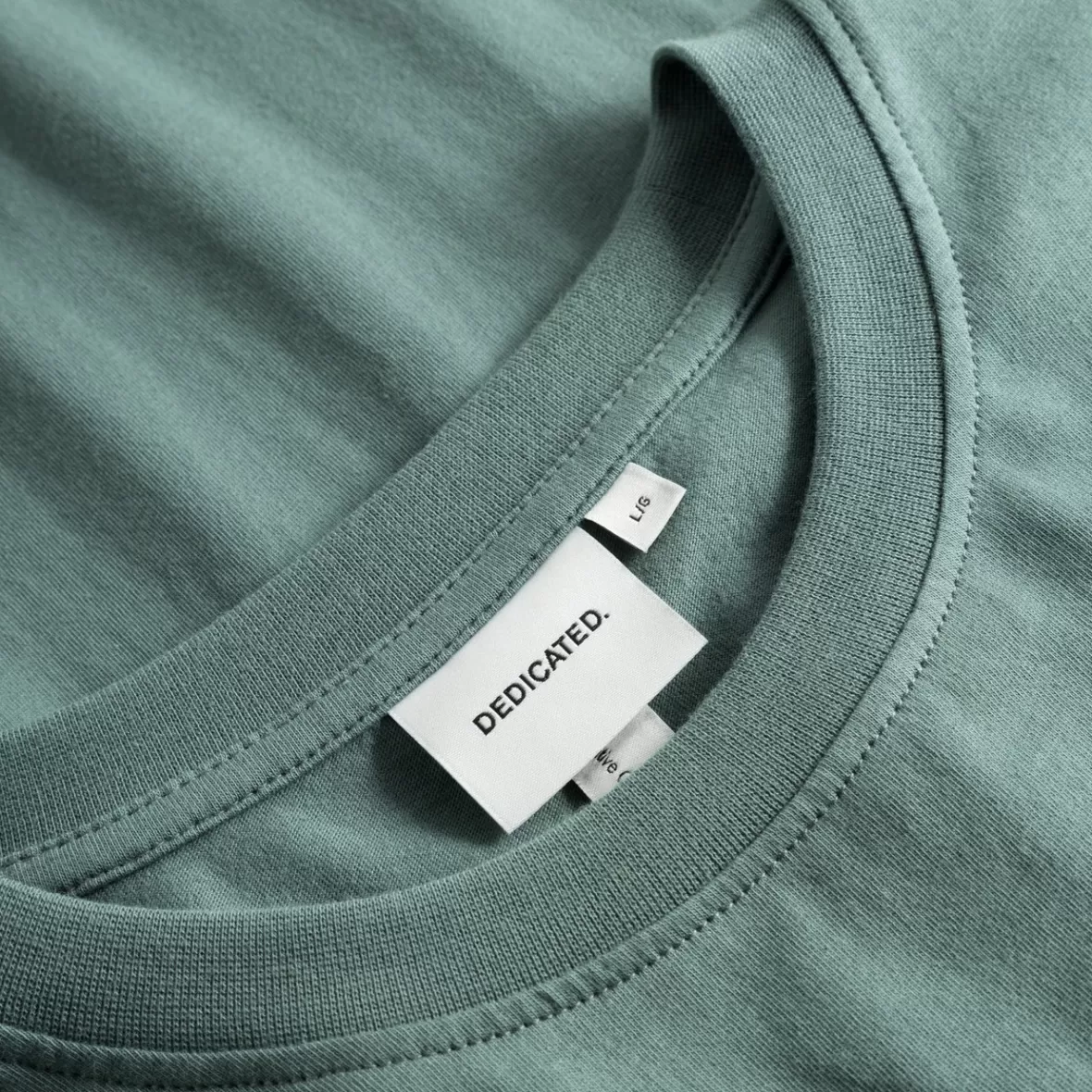 Base T-Shirts | Basics | DEDICATED T-shirt Stockholm Base Forest Green