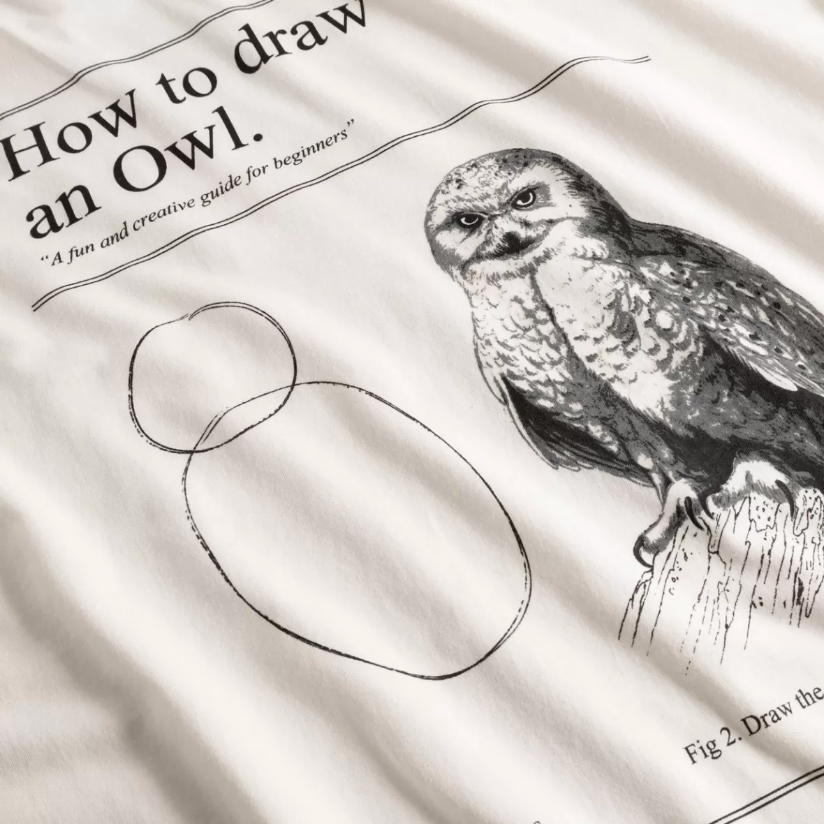 T-Shirts | DEDICATED T-shirt Stockholm How To Draw An Owl