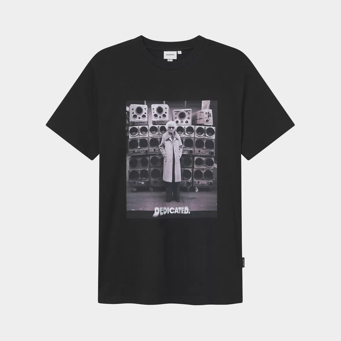 T-Shirts | DEDICATED T-shirt Stockholm Lady Loudspeakers Black