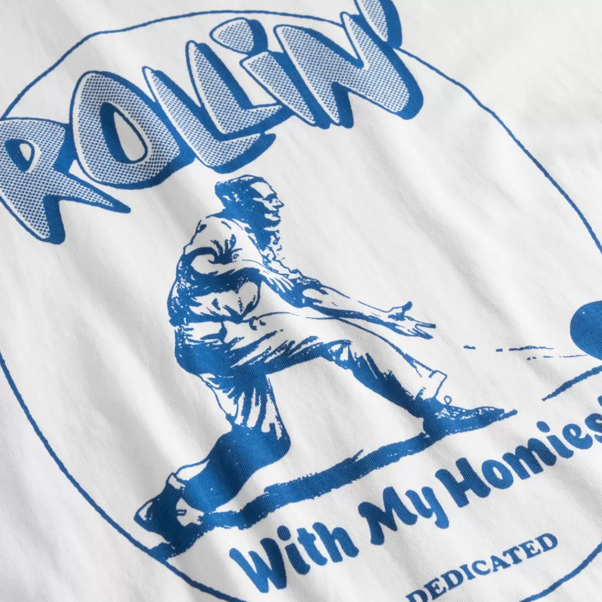 T-Shirts | DEDICATED T-shirt Stockholm Rollin White