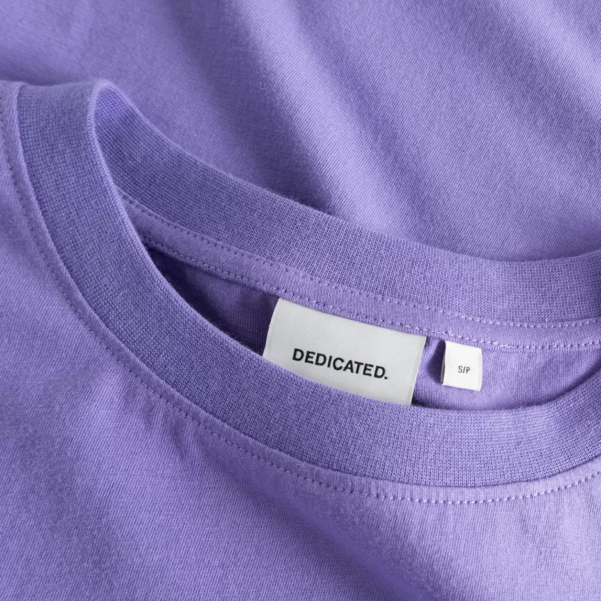 Base T-Shirts | Basics | DEDICATED T-shirt Vadstena Base Paisley Purple