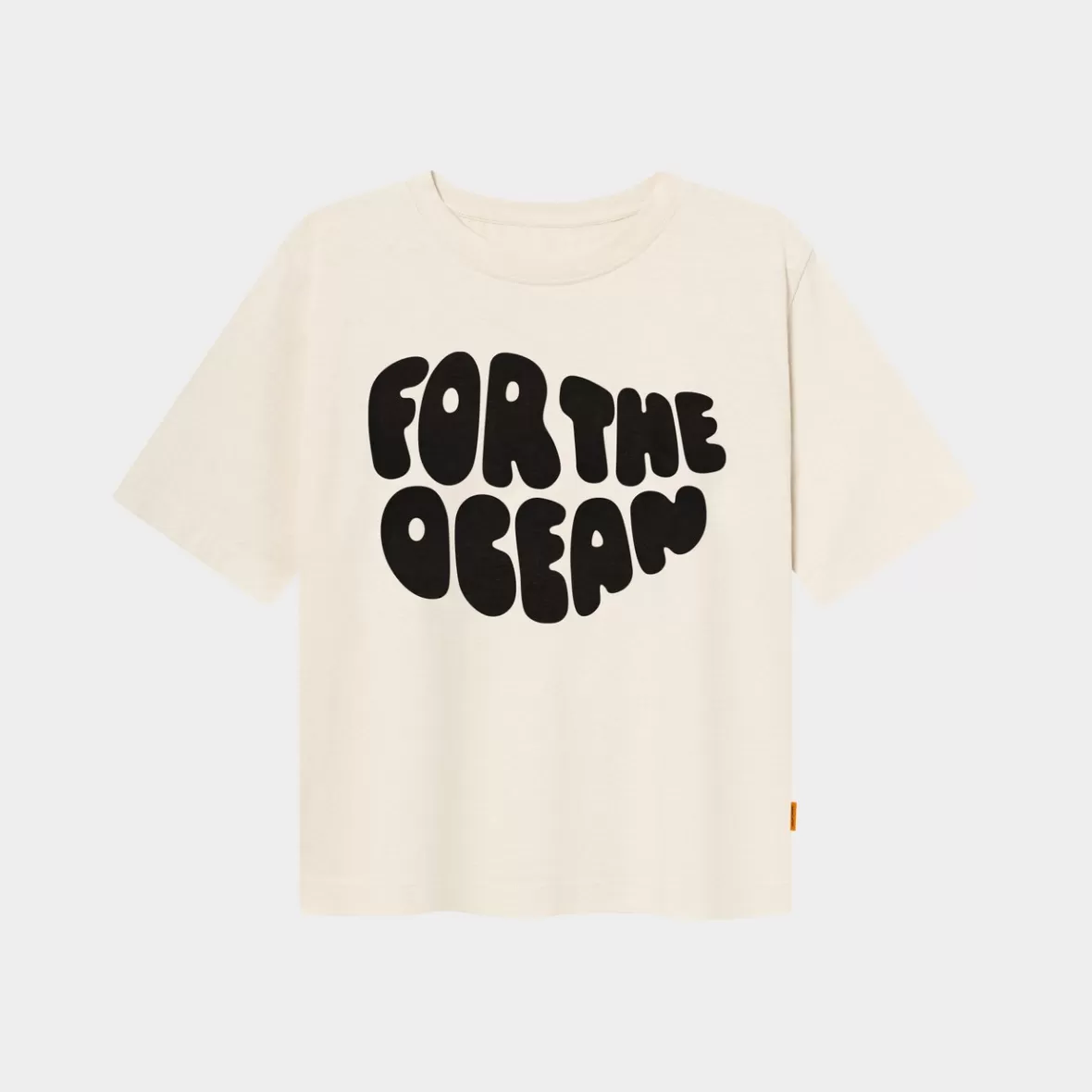 T-Shirts | DEDICATED T-shirt Vadstena Hemp For The Ocean Vanilla White