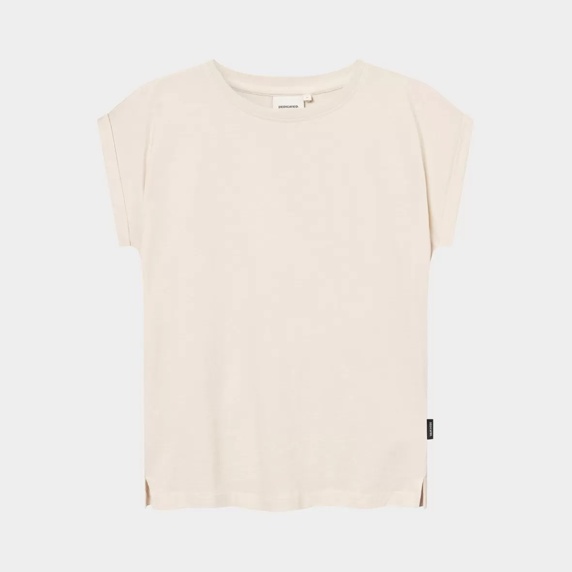 Base T-Shirts | Basics | DEDICATED T-shirt Visby Base Oat White