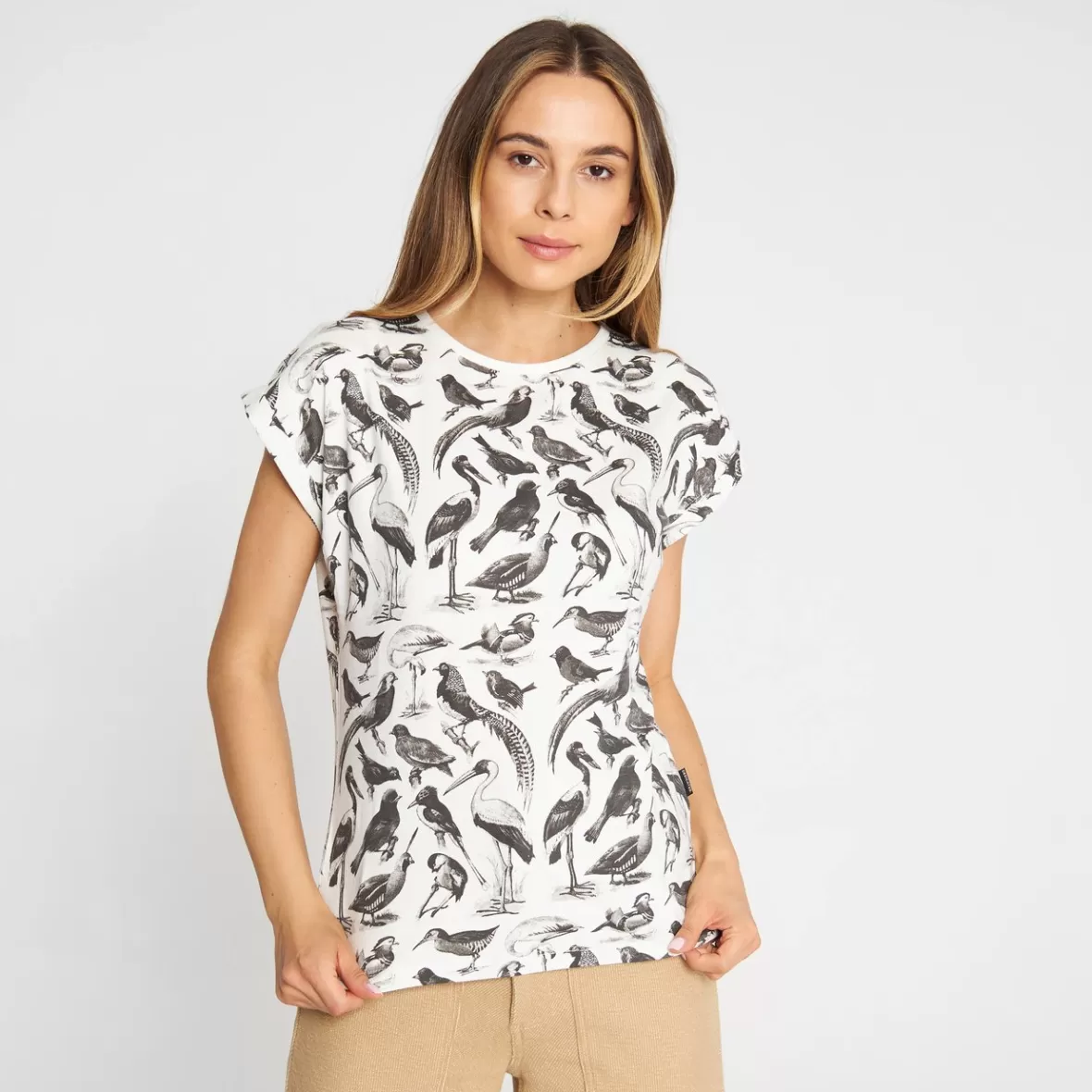 T-Shirts | DEDICATED T-shirt Visby Black Birds