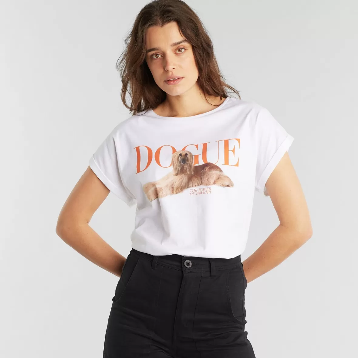 T-Shirts | DEDICATED T-shirt Visby Dogue Pawetry