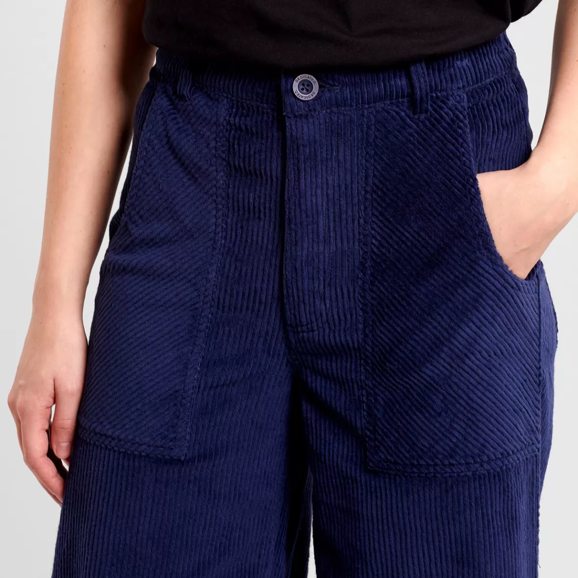 Pants | DEDICATED Workwear Pants Vara Corduroy Navy