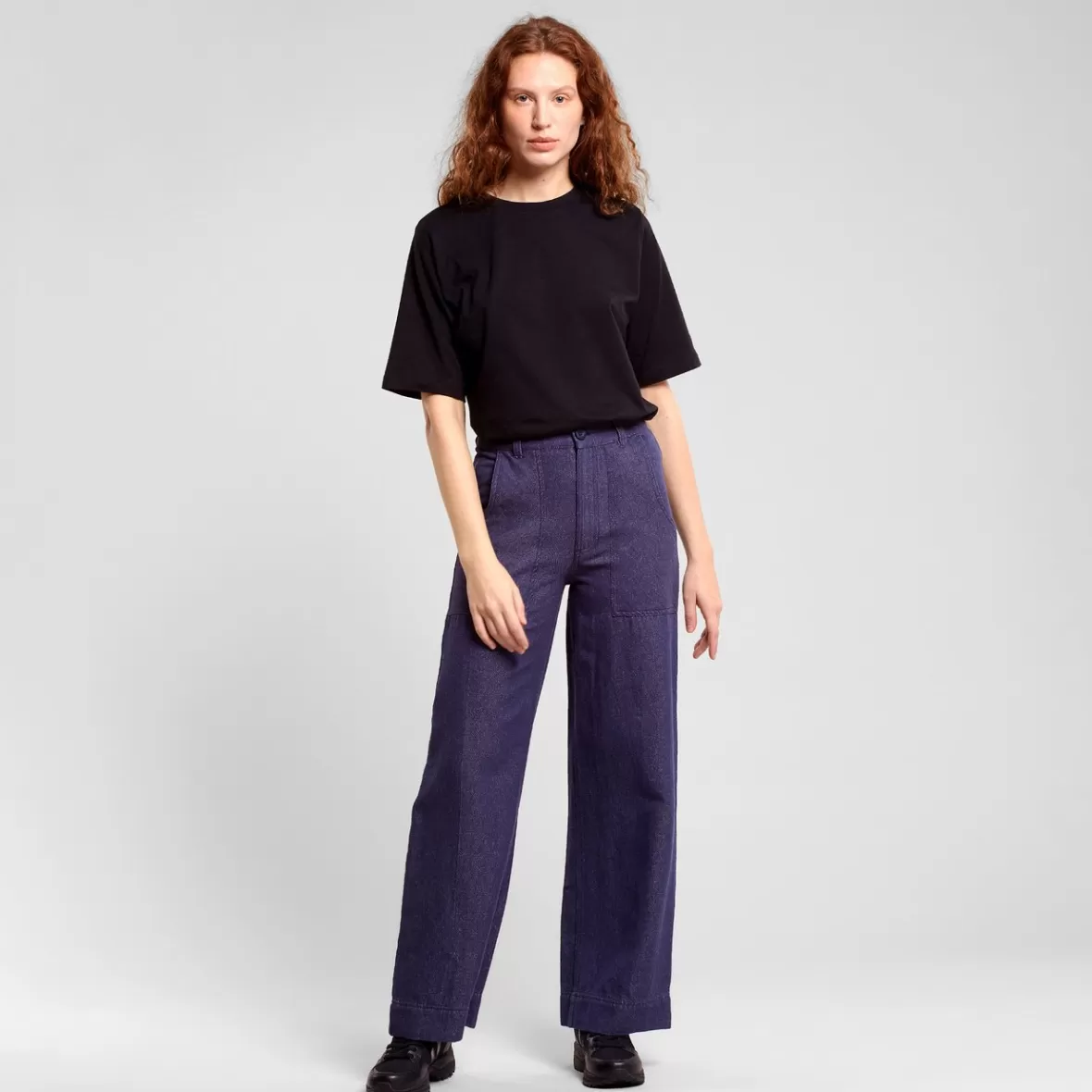 Pants | DEDICATED Workwear Pants Vara Hemp Navy